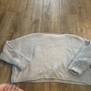 French connection slightly cropped sweater